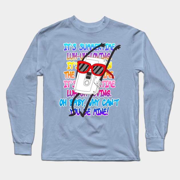 TSHIRT - Regular Shirt Summertime Loving Long Sleeve T-Shirt by Eyz